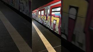 Train Bombing Hamburg shortsvideo graffiti trainvideo streetart hamburg [upl. by Aaron919]