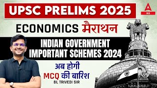 UPSC Prelims 2025  Economics Marathon  Important Indian Government Schemes  MCQ  ADDA247 IAS [upl. by Vincentia]