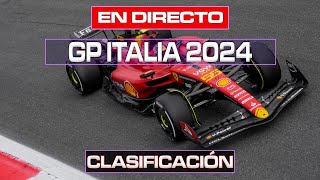 🟣F1 EN DIRECTO  GP ITALIA  MONZA 2024  CLASIFICACION  Live Timing Telemetría [upl. by Normalie]