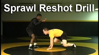 Wrestling Moves KOLATCOM Sprawl Reshot Drill [upl. by Izy851]