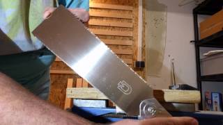 Japanese Ryoba saw LUX Tools vs Gyokucho Ripcut and crosscut [upl. by Yuji]