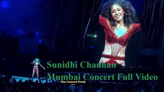 Unforgettable Night Sunidhi Chauhan Live at NSCI Mumbai Concert viral sunidhichauhan trending [upl. by Yesdnil434]