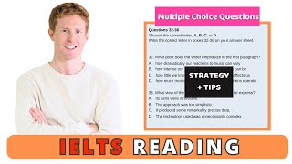 IELTS Reading Test  Clear Strategy  Practice for MCQs [upl. by Linnea]