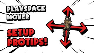 Playspace Mover Best Settings  OVR Space Drag for VRChat [upl. by Tate]