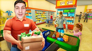 PRUNA SHUM PRODUKTE TE REJA NE MARKET  GroceryStoreSimulator 3 [upl. by Yreneh918]