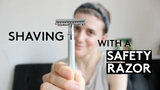 SHAVING EVERYTHING WITH A SAFETY RAZOR [upl. by Brant372]