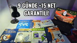 9 GÜNDE 15 NET GARANTİLİ TYT SOSYAL PROGRAMI😱 yks yks2025 [upl. by Anigar]