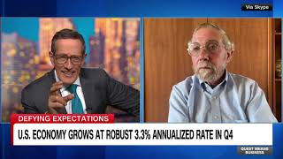 Paul Krugman on Quest Means Business CNN [upl. by Harwin362]