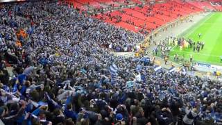 230217  Tottenham Hotspur 2223 KAA Gent  Gent fans  Wembley Stadium 1080p HD [upl. by Nerraj]