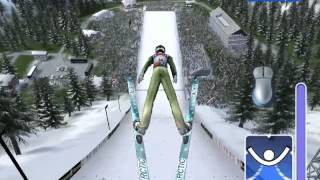 RTL Skijumping 2007  Planica 2535m jump [upl. by Tedmund]