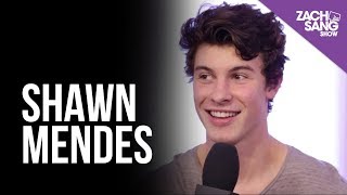 Shawn Mendes Talks Album 3 and Blake Shelton  Backstage at the AMAs [upl. by Brodench396]