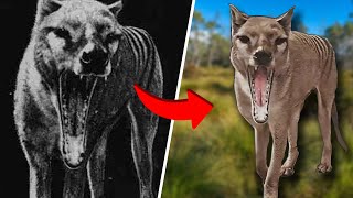 Tasmanian Tiger REAL Footage In COLOUR [upl. by O'Grady]