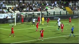 Pro VercelliAlessandria 12 i gol [upl. by Anilatsyrc]