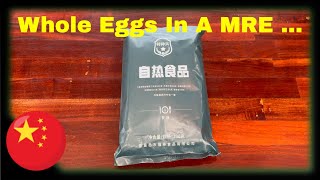 2024 Chinese Special Forces Mre Exciting Fresh Vegetables And Quail Eggs [upl. by Anitsim]