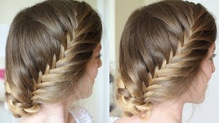 Beautiful Fishtail Updo  Updos  Braidsandstyles12 [upl. by Omixam145]