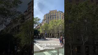 Passeig de Gracia Barcelona [upl. by Iht]