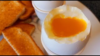 Air Fryer Dippy Eggs and Soldiers  How to make Perfect Soft Boiled Eggs [upl. by Simonsen261]