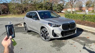 2024 BMW X1 M35i Start Up Exhaust Test Drive Walkaround POV and Review [upl. by Eillod]