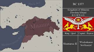 History of the Kingdom of Mitanni  Every Year BC 15501260 [upl. by Eraste]