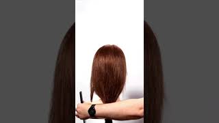 collarbone lob in one cut hairstyle haircut hairtutorial haircutter hair [upl. by Fidelia636]