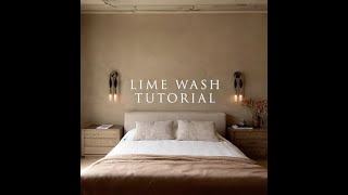 Meoded Paint LimeWash Tutorial [upl. by Ettennat]