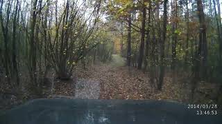 10102020 year part 1  Offroad  driving on forest roads fields meadows of Belarus [upl. by Ahsienat]