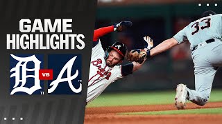 Tigers vs Braves Game Highlights 61724  MLB Highlights [upl. by Anala]