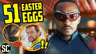 CAPTAIN AMERICA Brave New World Trailer BREAKDOWN Marvel EASTER EGGS Wolverine and Hulk [upl. by Cl]