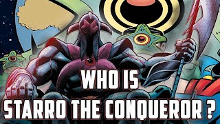 History and Origin of DC Comics STARRO THE CONQUEROR [upl. by Silvain]