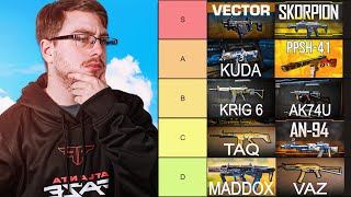 CALL OF DUTY WEAPONS TIER LIST  ATL FAZE X THE FLANK [upl. by Jobyna]