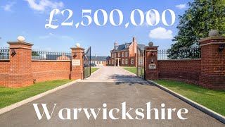 Damion Merry launches £2500000 Warwickshire mansion Luxury Property Partners [upl. by Naltiak]