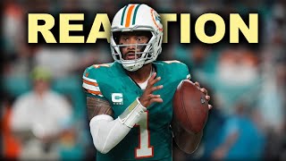 BILLS VS DOLPHINS HIGHLIGHTS REACTION [upl. by Ailil]