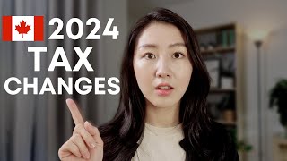 ACCOUNTANT EXPLAINS Important TAX CHANGES in CANADA for 2024  TFSA RRSP FHSA CPP amp Tax Brackets [upl. by Nomael]