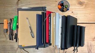 Notebooks Reviewed Leuchtturm Moleskine Midori Muji Roterfaden and more [upl. by Harihat]