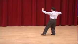 Gold Tango  Natural Fallaway Promenade Ballroom Dance Lesson [upl. by Derr]