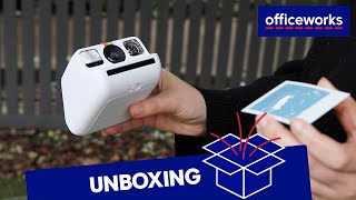 Polaroid Go Instant Camera Unboxing [upl. by Naginarb]