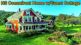 Nova Scotia Oceanfront Homes For Sale  Nova Scotia Waterfront Homes  3 acres  Waterfront Cottage [upl. by Pass357]