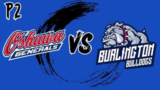 Tournament  Oshawa vs Burlington Bulldogs  P2  Oct 19 2024 [upl. by Peery147]