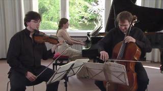 Morgenstern Trio  Brahms Piano Trio in C Major Op 87 [upl. by Grissom]