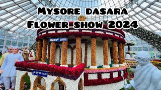 Flower Show  Mysuru Dasara 2024  Malayalam mysoredasara flowershow [upl. by Nylaj]