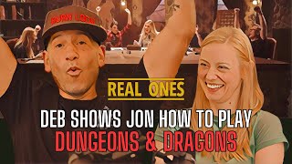 Deborah Ann Woll Teaches Jon Bernthal Dungeons and Dragons [upl. by Wills20]