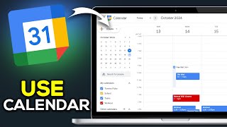 How To Use Google Calendar 2024 For Beginners  Easy Guide [upl. by Otrevogir]