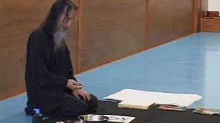 Aikido quotBudoquot Kaz Tanahashi remembering OSensei Ueshiba Aikido [upl. by Alasdair58]