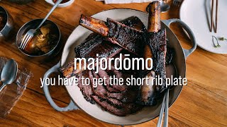 majordomo LA  the best momofuku restaurant [upl. by Tuneberg]