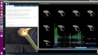 Attitude Estimation using Kalman Filter Quaternions and an IMU as sensor  quick demonstration [upl. by Ezar]