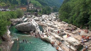 Valle Verzasca Ticino Switzerland [upl. by Ahsatan]