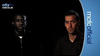 YAYA TOURE V BUSQUETS  head to head Interview [upl. by Adoh392]