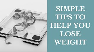 Simple Weight Loss Tips That Work I The Speakmans [upl. by Narot]