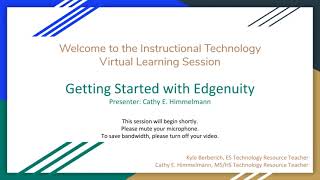 Getting Started with Edgenuity [upl. by Werdnael]