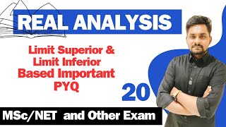 PYQ Based on Limit Superior amp Limit Inferior  For BSc MSc NETGate Other Exam by Krishna Singh [upl. by Rawdan]